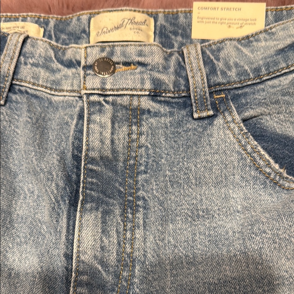 Universal Thread Light Blue Flare & Wide Leg Jeans